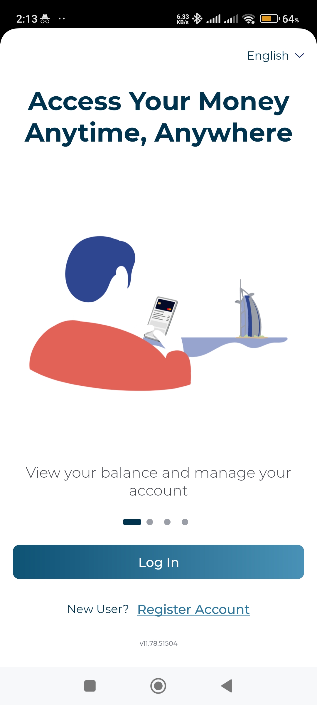C3Pay App Registration Screenshot