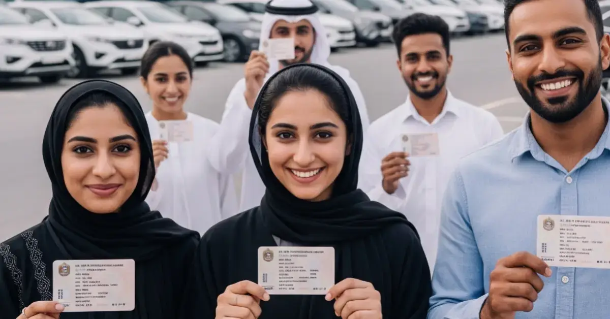 UAE driving license