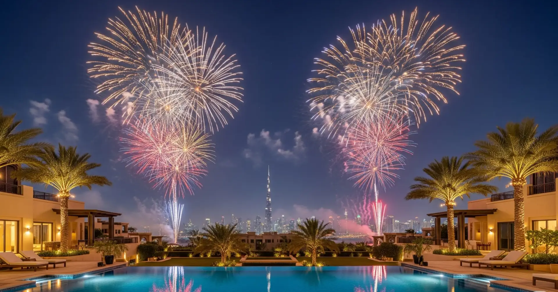 Fireworks in dubai